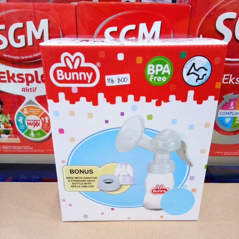 LUSTY BUNNY MANUAL BREAST PUMP DB-8018, DB-8020