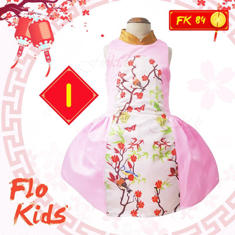 IMLEK SALE ! Dress Imlek FK 84 Anak Perempuan/Dress Anak Perempuan Imlek