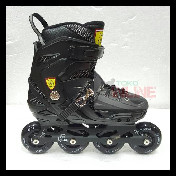 MURAH Sepatu Roda LYNX BM138 Recreational Inline Skate - Full Black