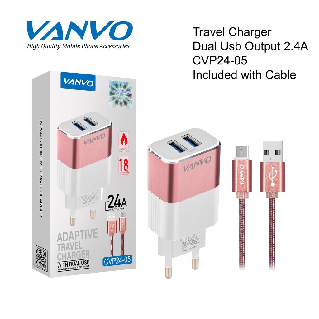 Adaptive Travel Charger CVP24-05