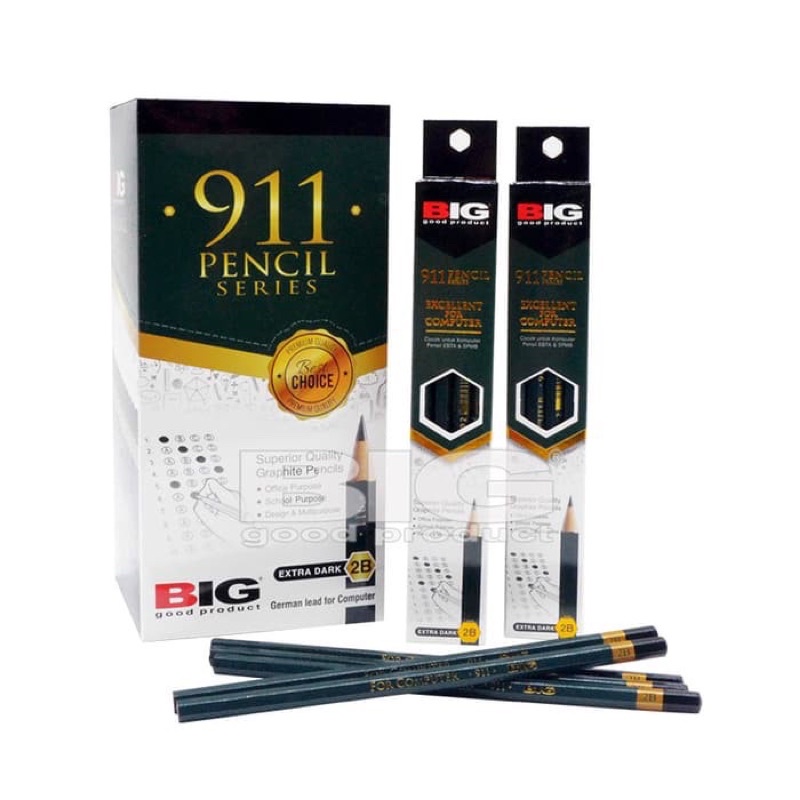 

Pensil BIG 2B 911