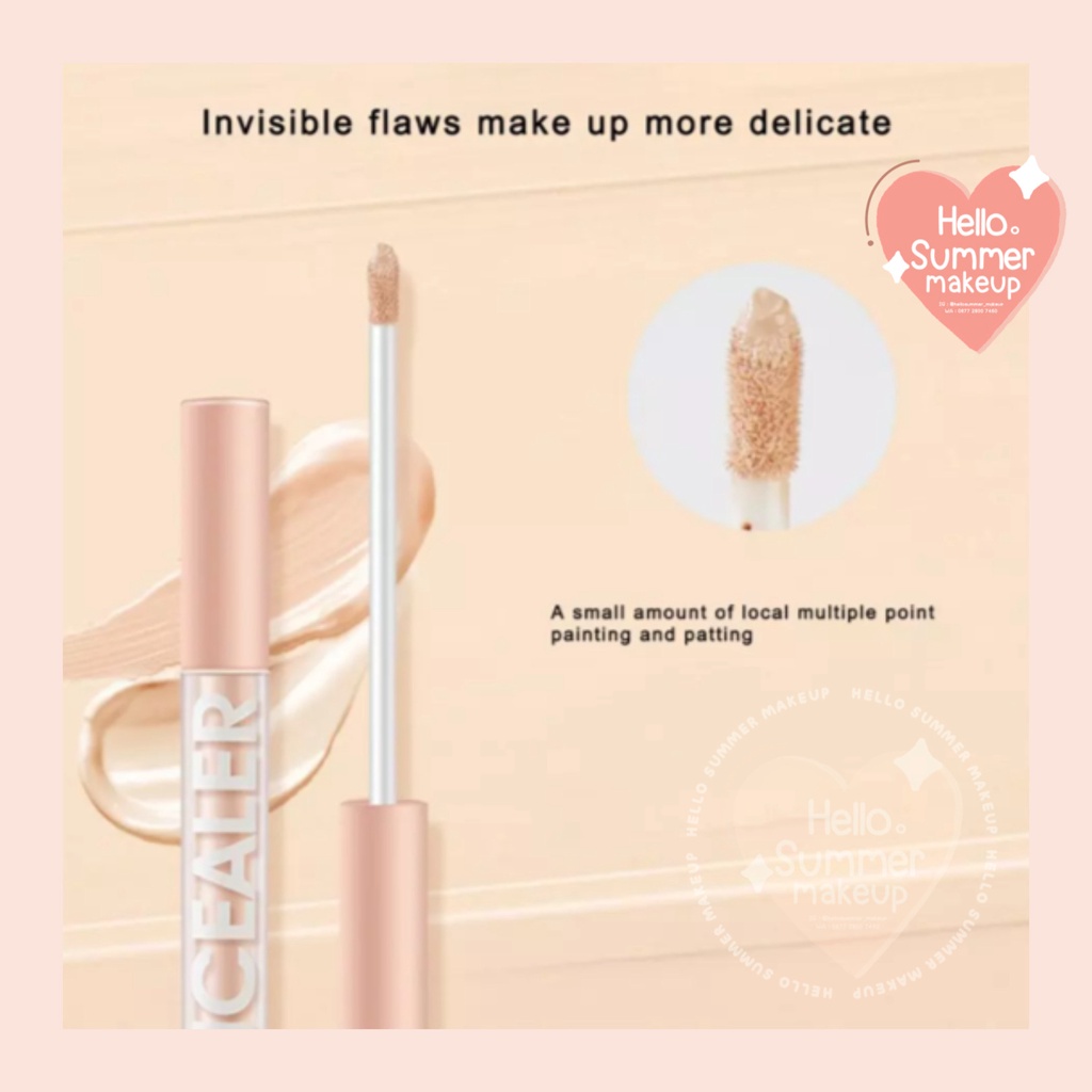 𝐋𝐈𝐐𝐔𝐈𝐃 𝐂𝐎𝐍𝐂𝐄𝐀𝐋𝐄𝐑 - Lameila Nude Matte Liquid Concealer Full Coverage Matte Finish