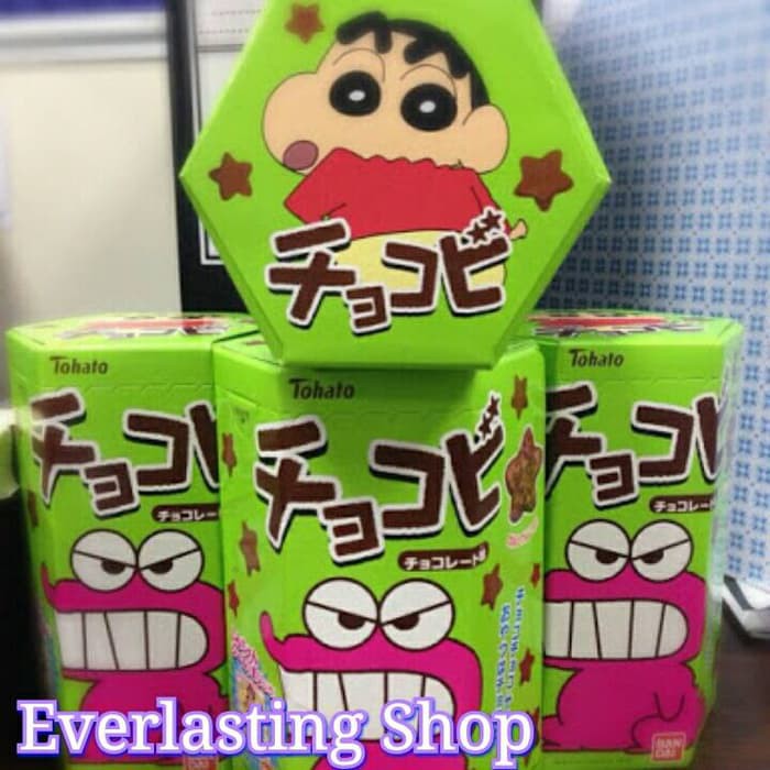 

Chocobi Chocolate ( Choco Snack - Snack Jepang - Sinchan Chocobi )