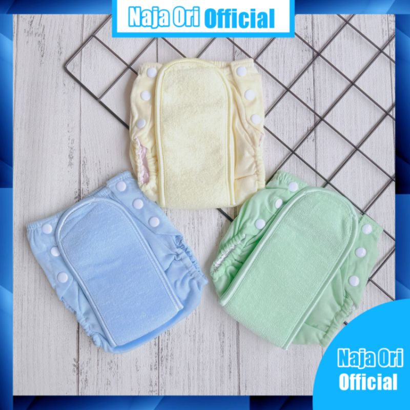 1 SET POPOK CLODI KAIN BERKANCING | POPOK BAYI CUCI ULANG  PRODUK LOKAL