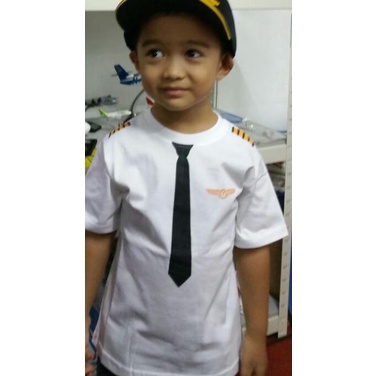 ➾ Kaos pilot anak ➭