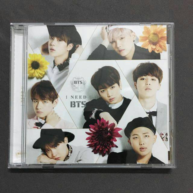 BTS I NEED U JAPAN ALBUM LIMITED