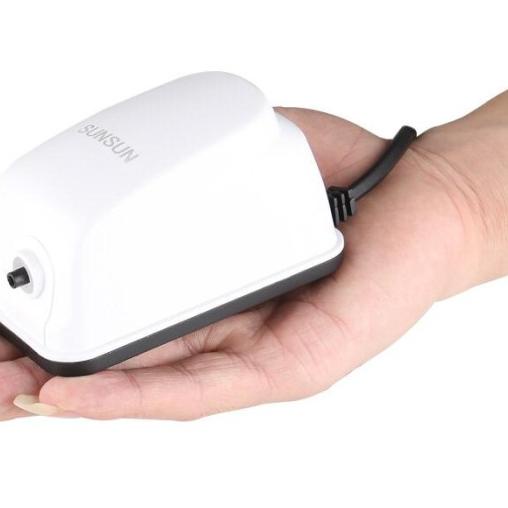 ۞ SUNSUN POMPA Aerator Alat Pompa Udara Aquarium Oksigen Aquarium ❉