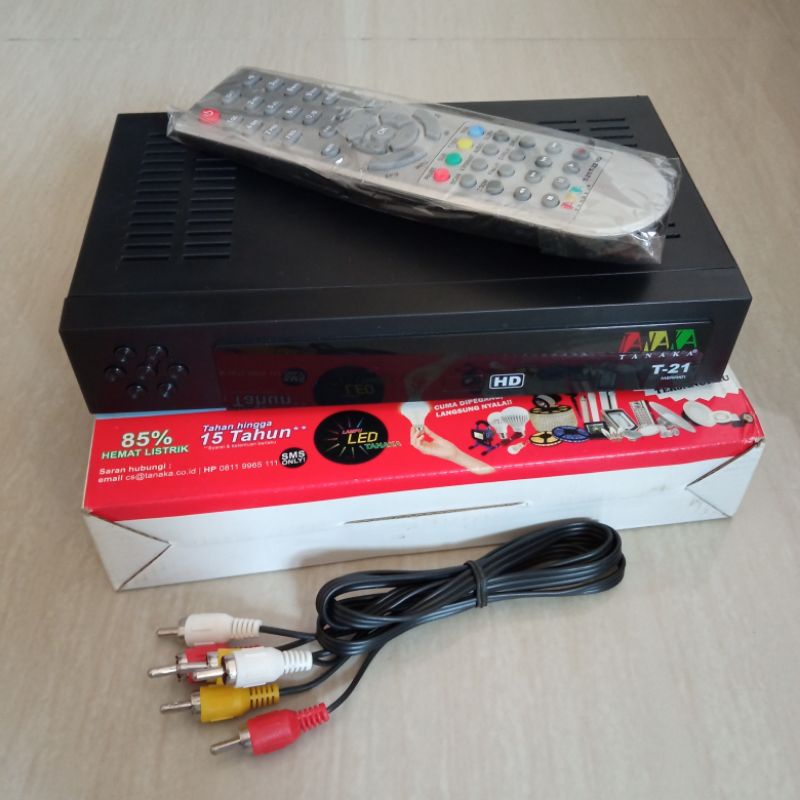 [OBRAL] RECEIVER TANAKA T21 MERPATI HD - MPEG4 DV3 RECEIVER HD NORMAL