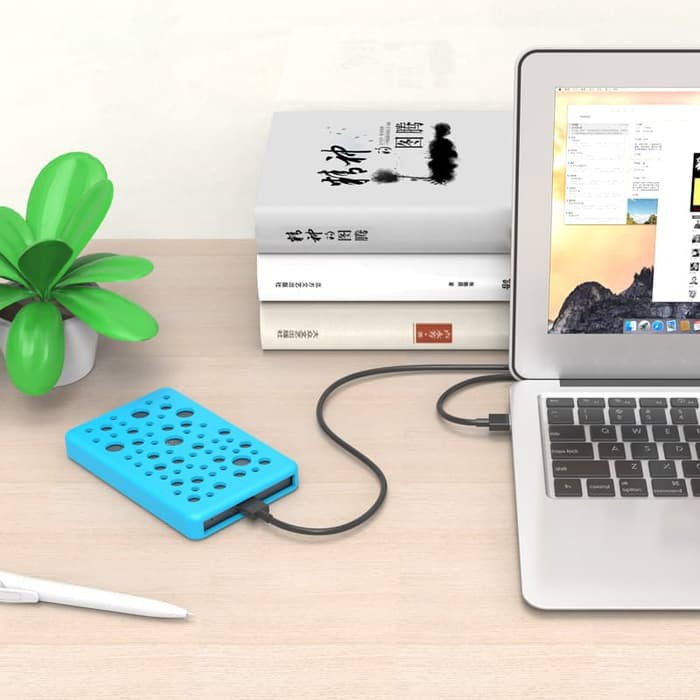 Ssd Hdd enclosure orico 2.5 inch sata usb 3.0 5Gbps 2TB aluminum with silicone case 2789U3 - Casing harddisk external 2789-u3