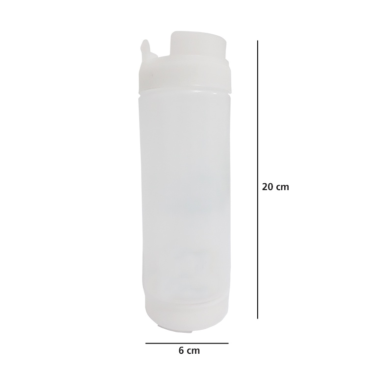 CYPRUZ Tempat / Botol Saus Plastik 20 CM Kitchen House Sauce Place Food Grade CYP-HT-0798K