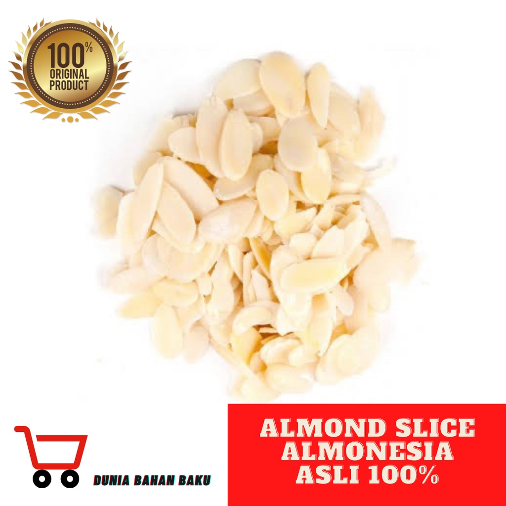 Almond slice Almonesia ASLI 1 karton 11,34 kg