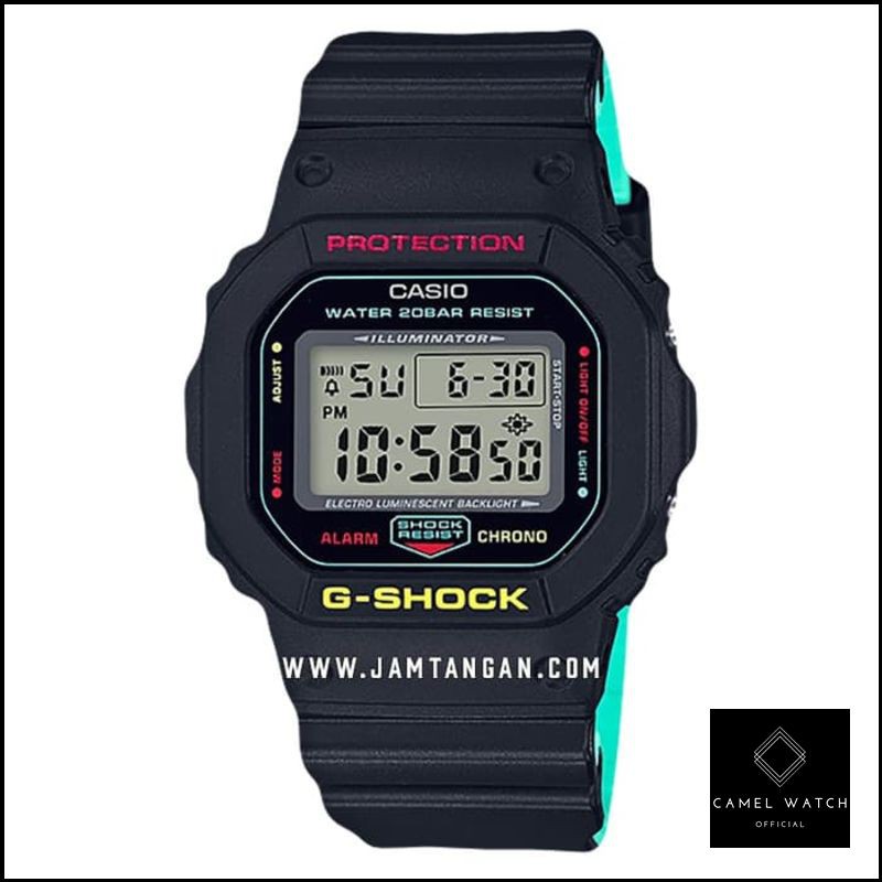 Promo Casio G-shock DW-5600CMB-1DR Special Color Models Man Digital