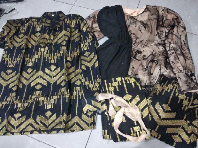 Sania Ruffle Batik Couple Kintana Jowi Dnt Garansi Termurah Shopee  Cod - Batik Modern