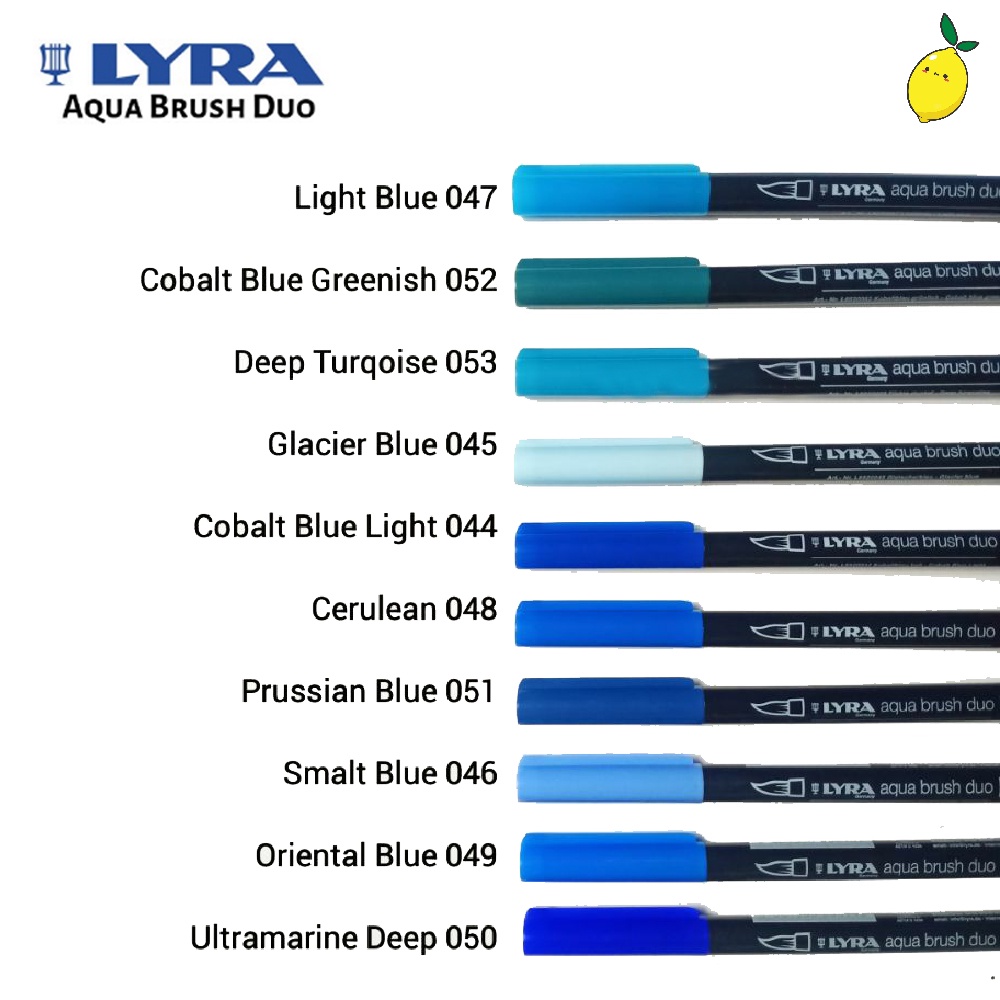 

Brush Pen Lyra Aqua Brush Duo (Blue)