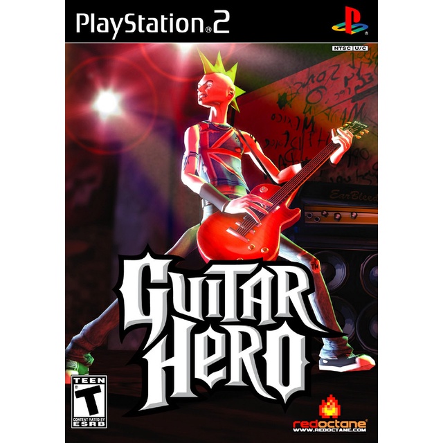 Kaset PS2 Guitar Hero 1