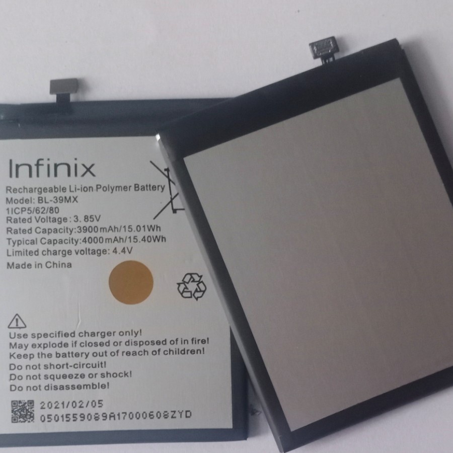 Baterai batere baterry Infinix bl39mx baterai Infinix Smart 3 Plus