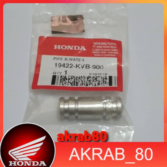 Pipa Waterpump Vario 110 Cw karbu 19422-KVB-900
