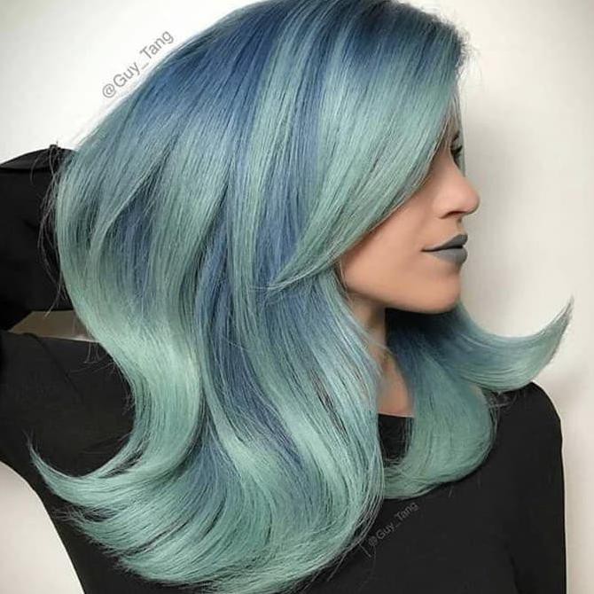 Diskon|Termurah|Flash Sale GUY TANG MYDENTITY MINT STEEL CAT RAMBUT MIRIP PRAVANA Garansi