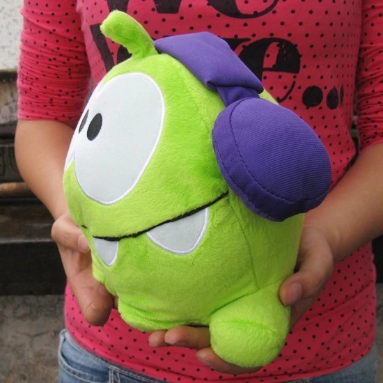 Boneka Anak Cortar la cuerda OM NOM DJ 8 pulgadas de peluche de juguete nuevo Murah