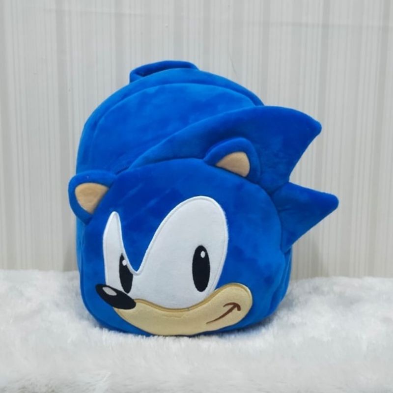 Tas Ransel / Punggung / Backpack Anak Boneka Sonic Kaki Tangan Imp Size M