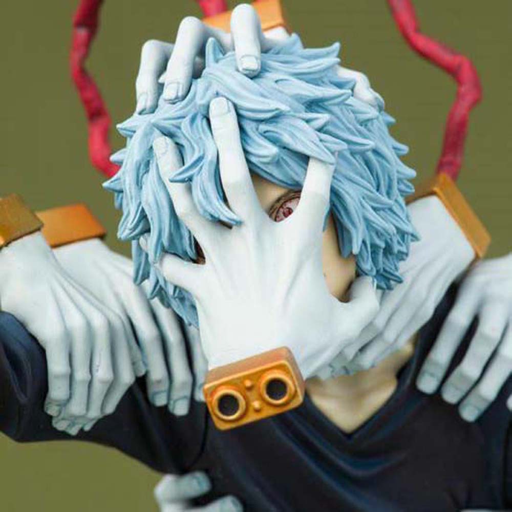 QUINTON Miniatures My Hero Academia Home Ornaments Toy Figures Action Figurine Collection Model Statue Desktop Decorations Himiko Toga Shigaraki Tomura PVC Model Toys