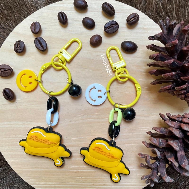 BTS BUTTER KEYCHAIN