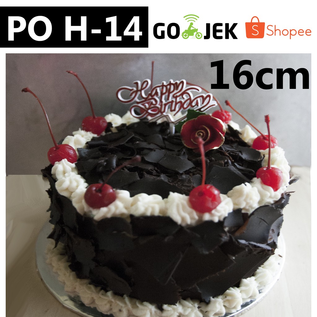 BLACKFOREST CAKE BLACK FOREST KUE ULANG TAHUN KUE TART KECIL