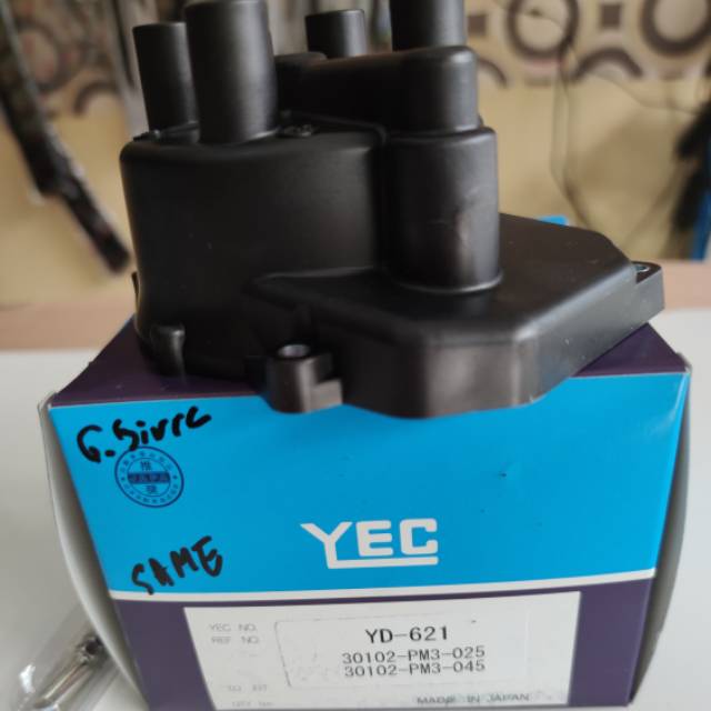 Yec distributor cap/tutup Delco Honda Grand Civic