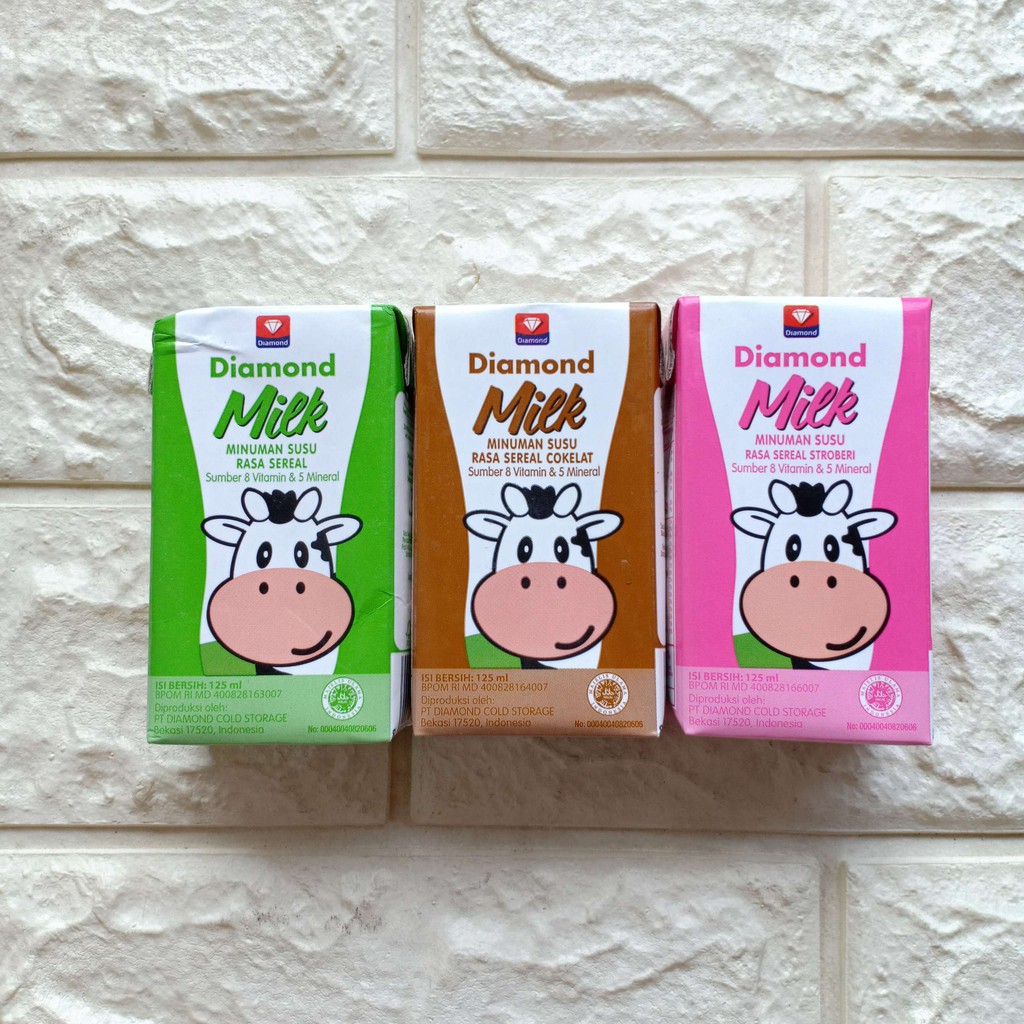 

Susu UHT Diamond Cereal 125 ml / 1 karton isi 40 pcs
