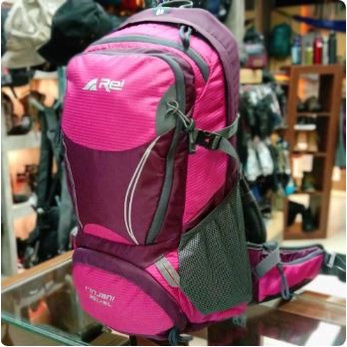 Tas Ransel Outdoor Pria/Wanita Rei Original Semi Carrier Arei Rinjani 35+5L