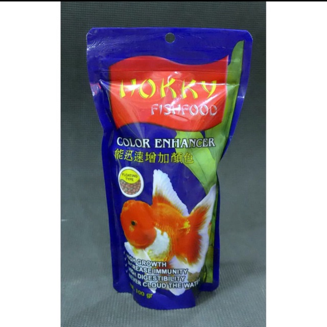 Makanan Ikan HOKKY 100g