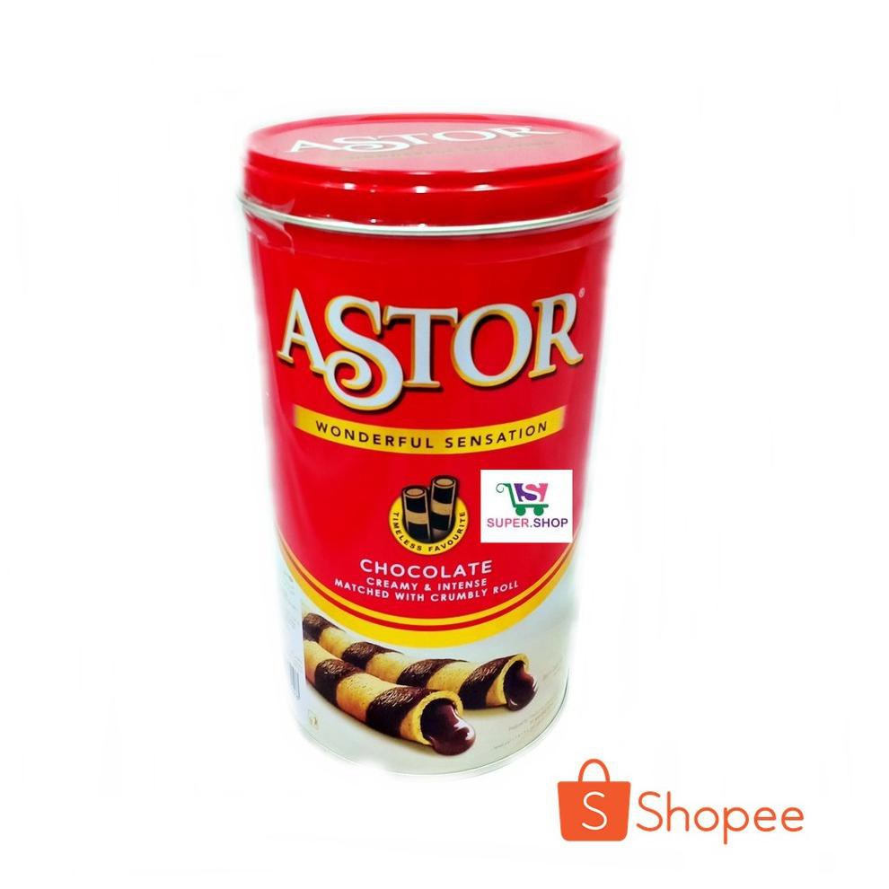 

Terk1ini Astor Double Chocolate Wafer Roll Stick Kaleng 330 Gram Kue LebaranSt0k L4gi,,