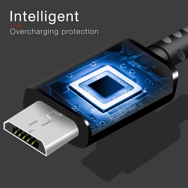 Kabel Data / Charger Micro USB 2A Fast Charging Untuk Samsung