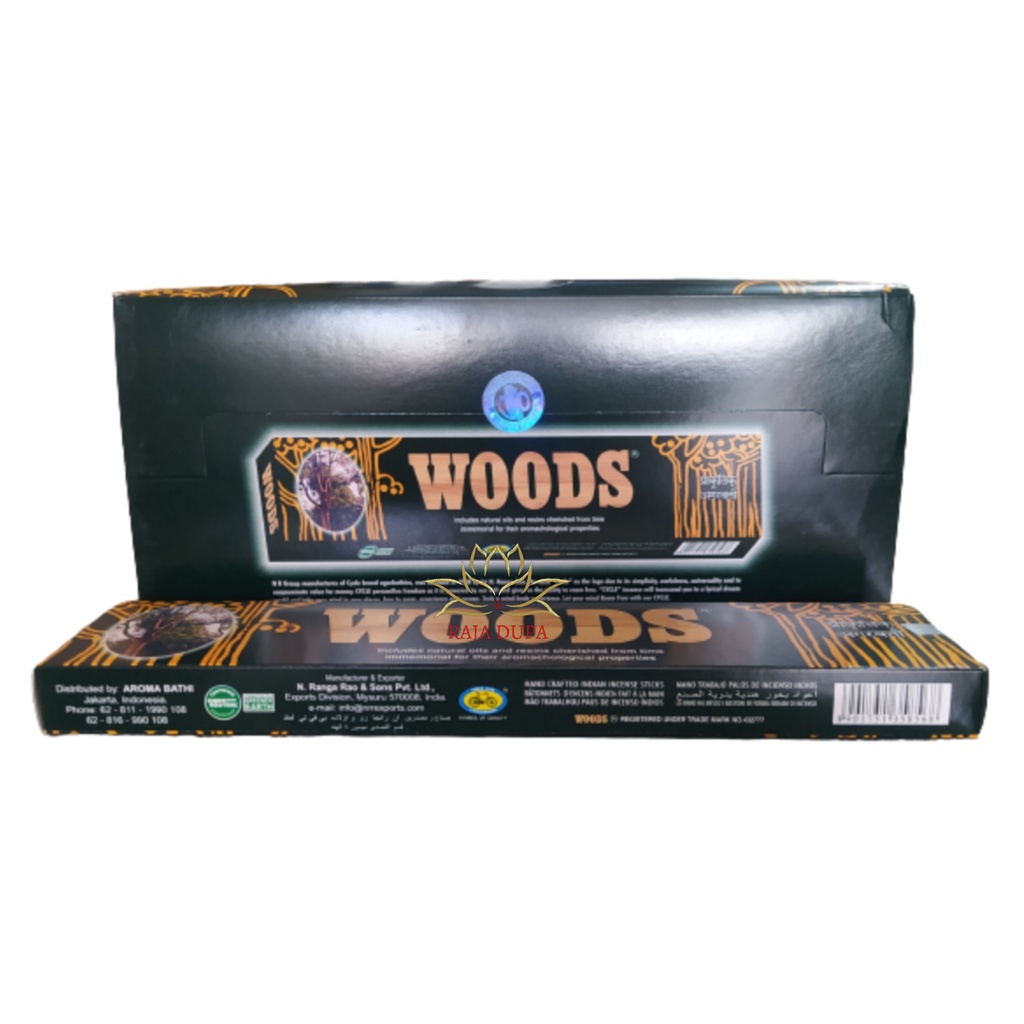 Hio Dupa Stick India Woods per Pack isi 6