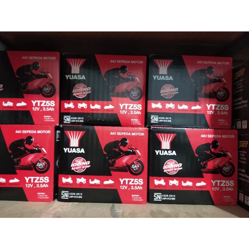 Aki Motor HONDA  Beat POP Street Absolute Revo blade CRF 150 CS1 Genio Karisma Mega Pro fi Kirana Be