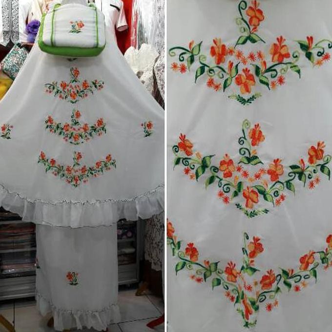 Abqa Bordiran Mukena Bordir Strimin Bukittinggi Bukittinggi