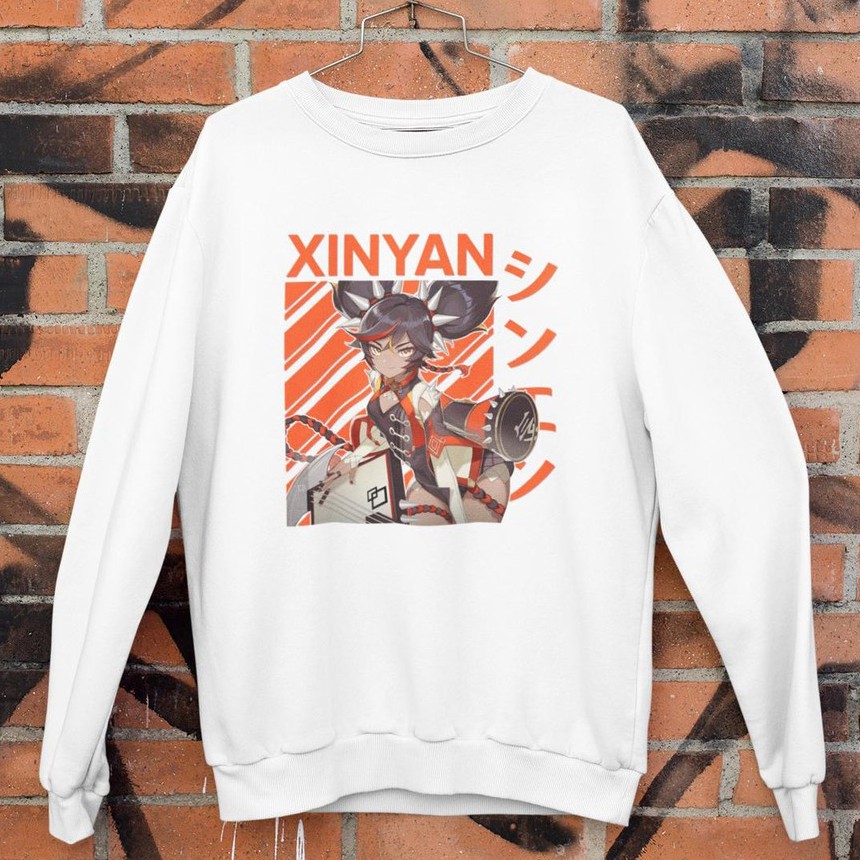 Crewneck Gamer Xinyan Genshin Impact Unisex