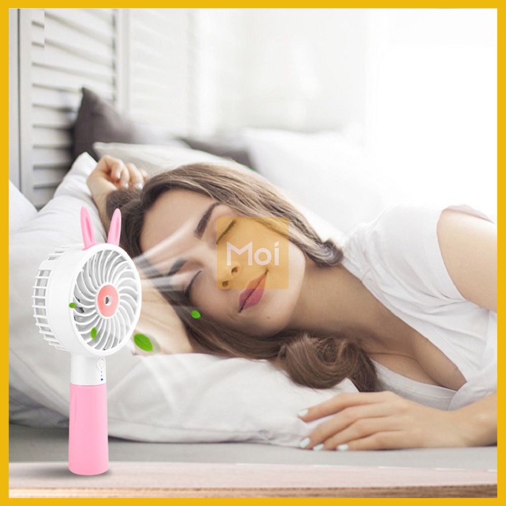 Mini Fan Nano Spray / Kipas Angin Portable Spray Bentuk Kelinci