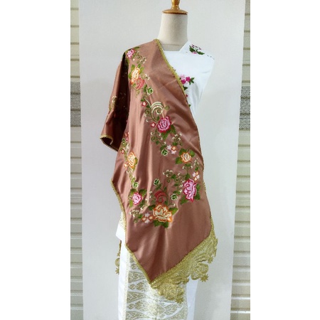 Salendang koto gadang bahan cavali /selendang koto gadang-Milo