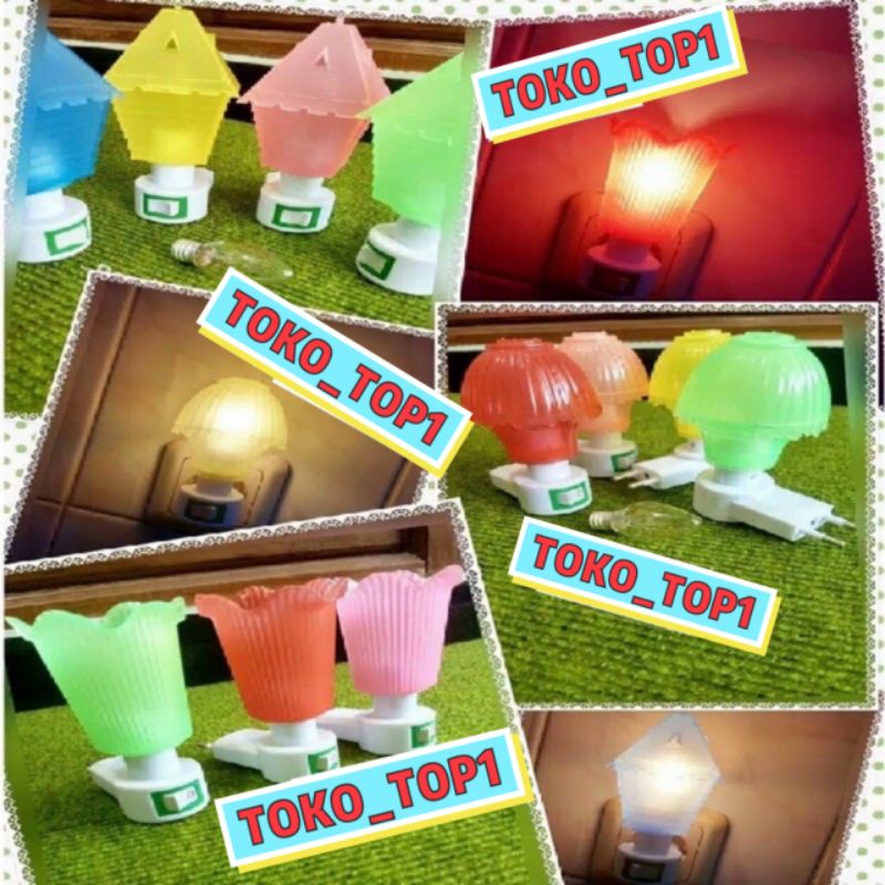 TOKO_TOP1 LAMPU TIDUR - MALAM - HIAS CANTIK JIAMEI 5W - MINI NIGHT LIGHT - LAMPU MINI HEMAT ENERGI BAGUS