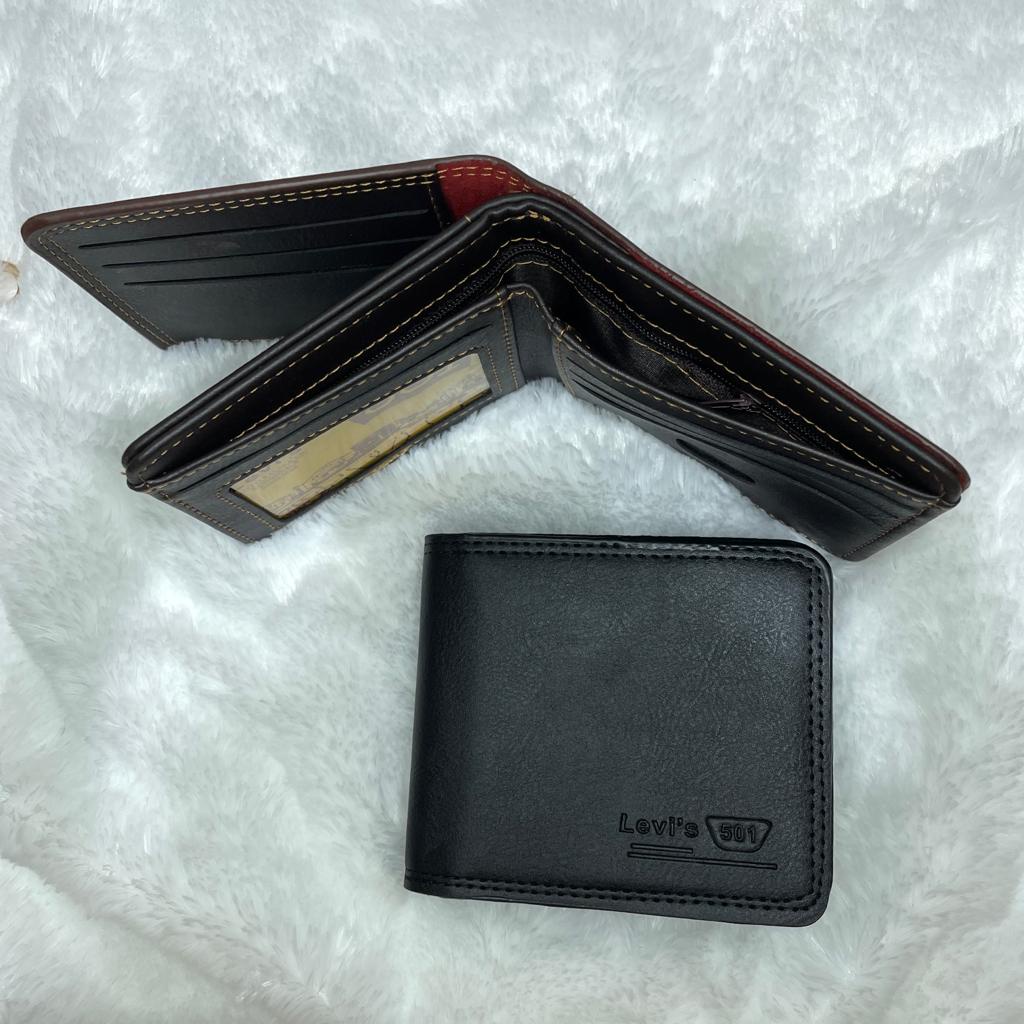 Dompet Pria Lipat Kulit PU - Dompet Laki Laki ELEGANT