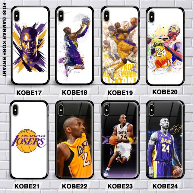 Custom case kobe vivo v19 premium glass case tempered glass case custom case