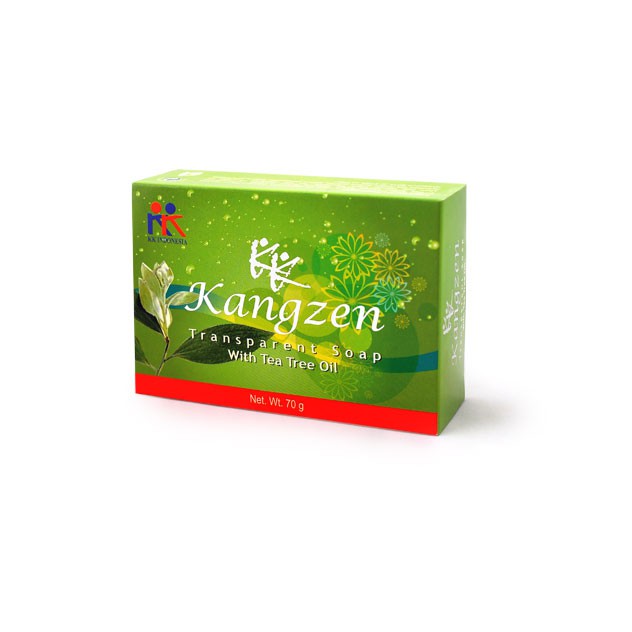 Kangzen Transparant Soap With Tea Tree Oil KK Indonesia