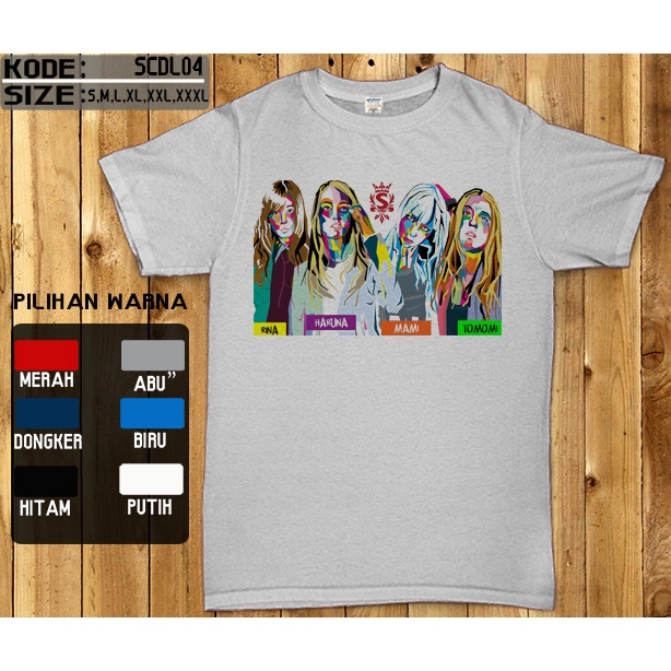 Kaos Rock Band Scandal #04#Unisex