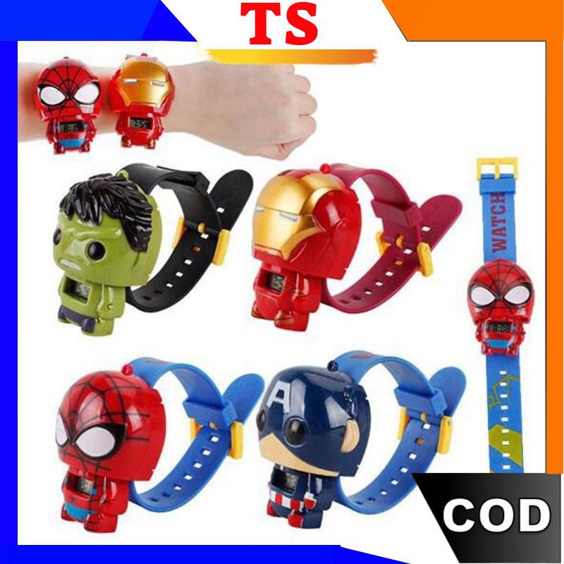 TS - J381 JAM TANGAN KARAKTER ANAK / JAM TANGAN CARTOON / JAM ARLOJI / JAM DIGITAL / JAM ANAK