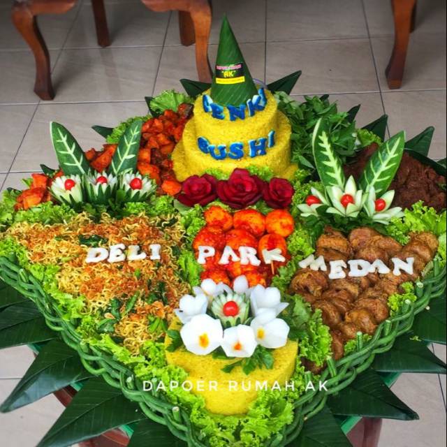 

Tumpeng Medan By Dapoer Rumah AK