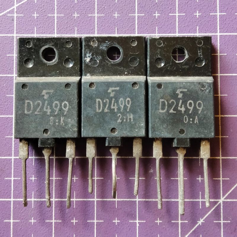 Jual D2499 TRANSISTOR HORISONTAL D 2499 Original Horizontal Shopee