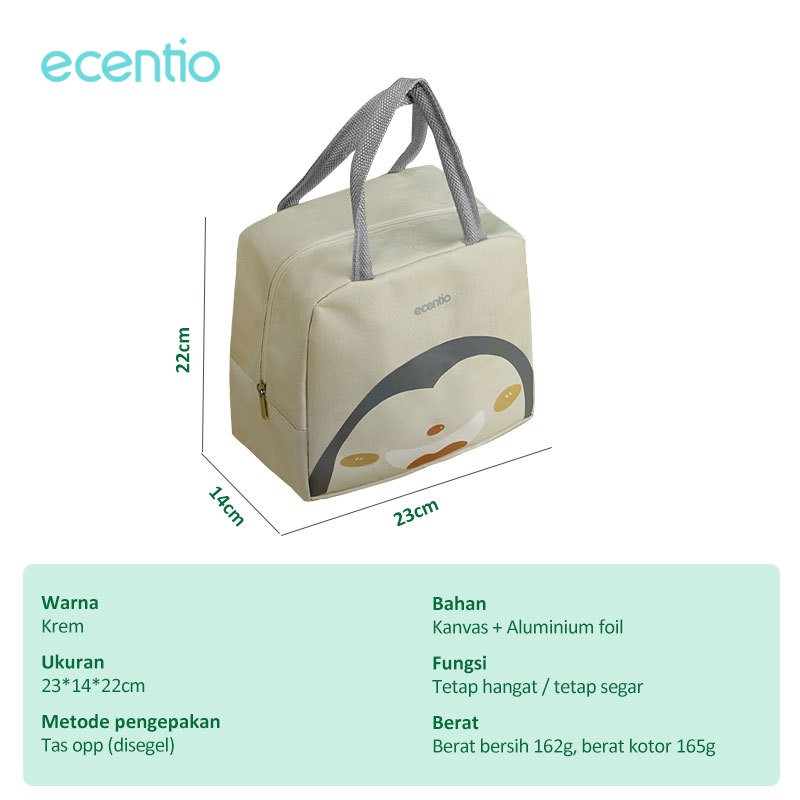 FOODI lunch box anak set anti tumpah 3 pcs 1000ml botol minum 500ml tas bekal makanan/Tempat makan anak set 2 grid/botol minum anak/tas bekal makanan/Free Sendok/BPA free