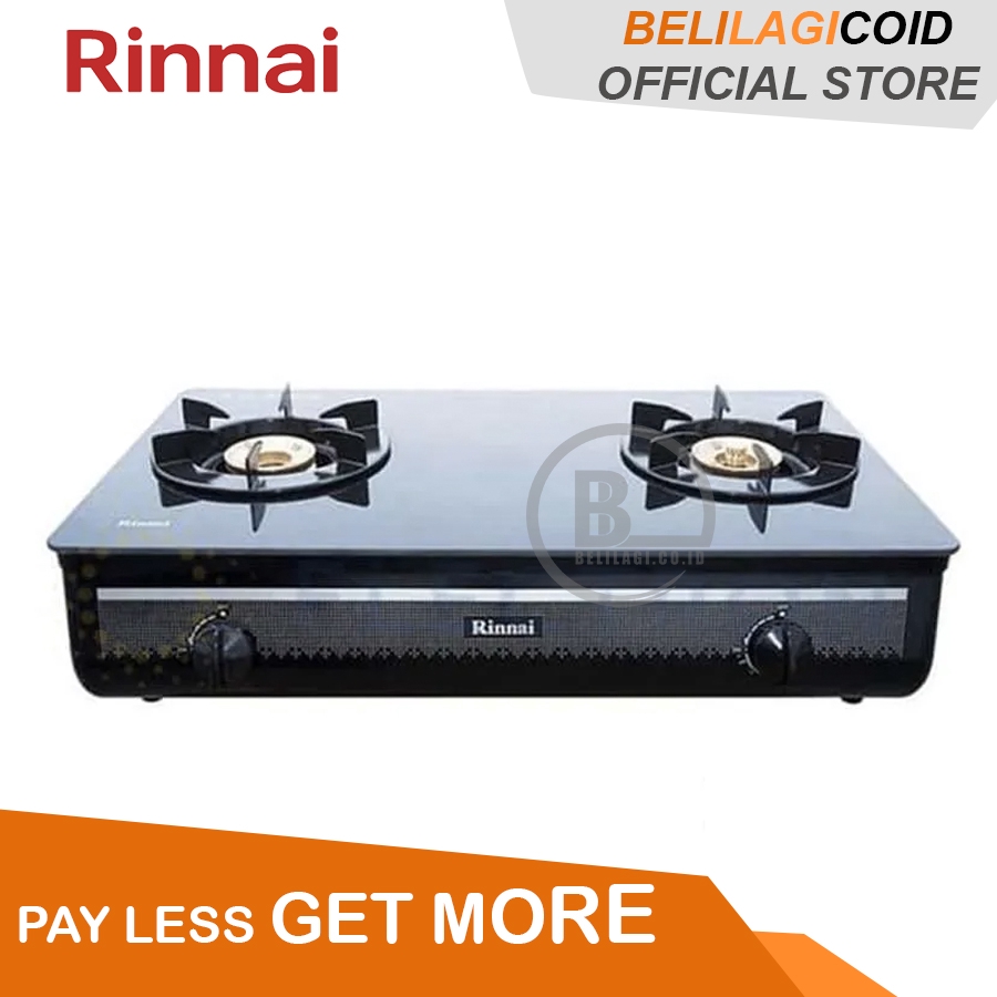 Rinnai Kompor Gas 2 Tungku RI 712 GA (B) / Kompor Rinnai 2 Tungku RI-712GA (B) / Kompor Gas Rinnai R