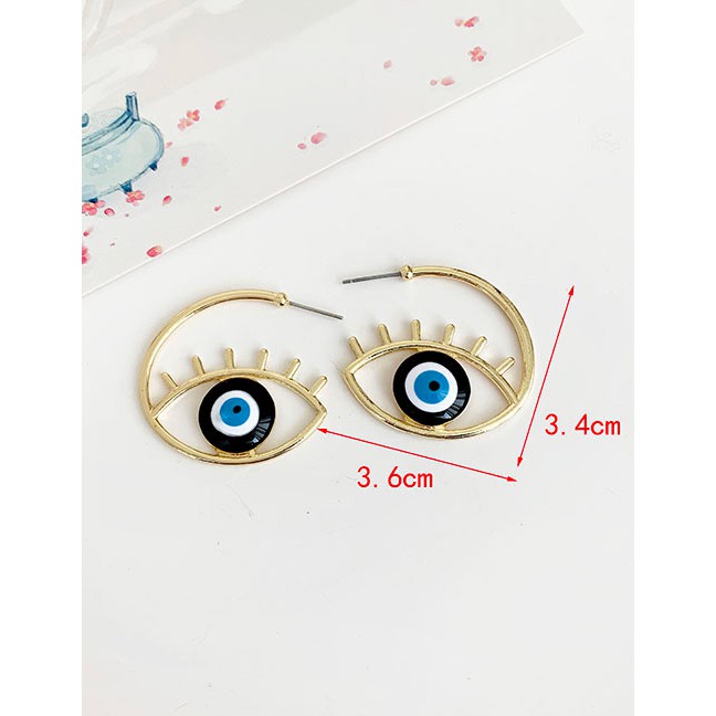 LRC Anting Tusuk Fashion Alloy Earrings D38231